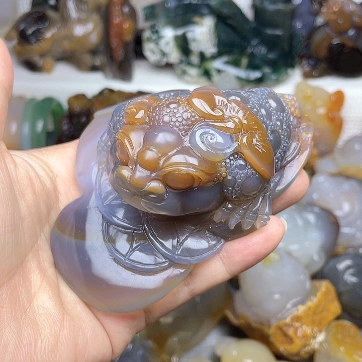 玛瑙/玉髓饰品未镶嵌@****后