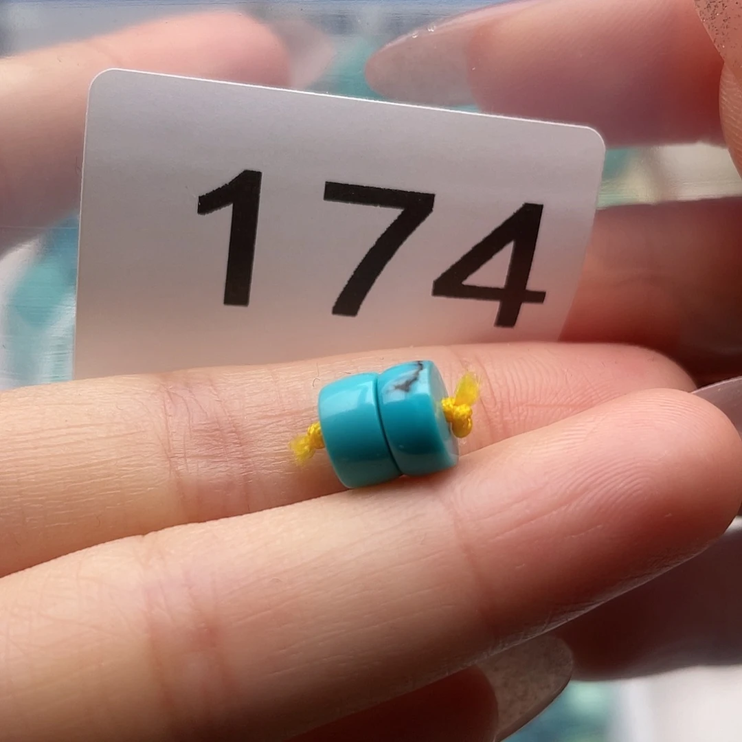 未镶嵌绿松石珠宝奇石直径8.0