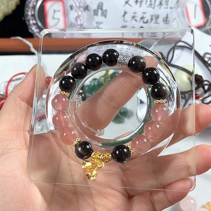 合金水晶手链圣诞