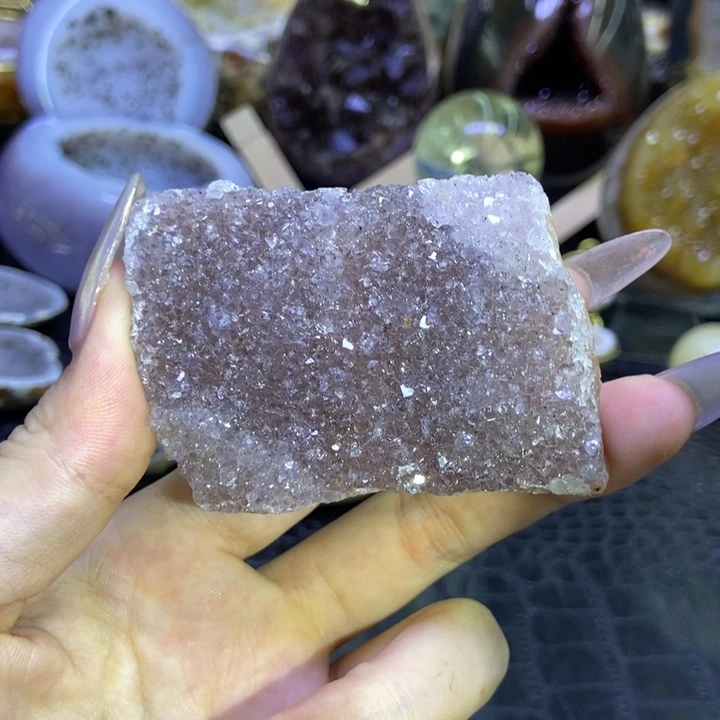 水晶未镶嵌珠宝半成品晶块