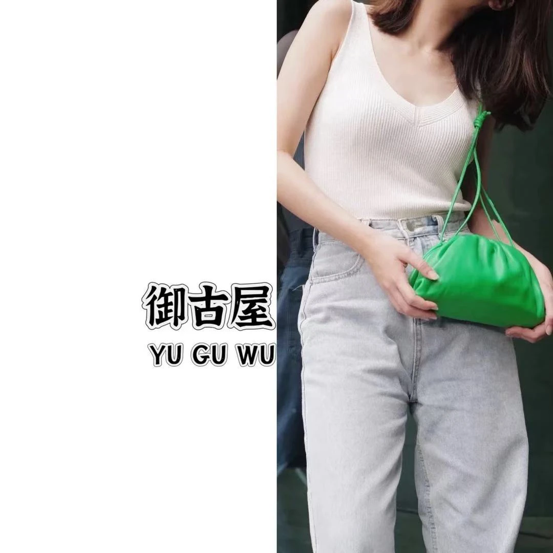 95新 BOTTEGA VENETA/葆蝶家 多宝二奢/mini云朵包/42751