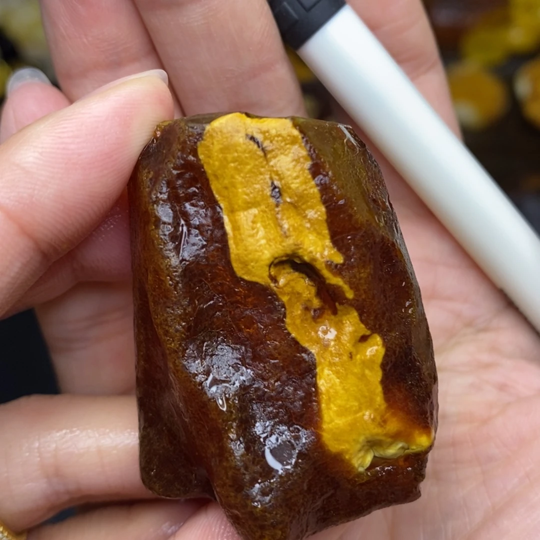 未镶嵌定制蜜蜡胖