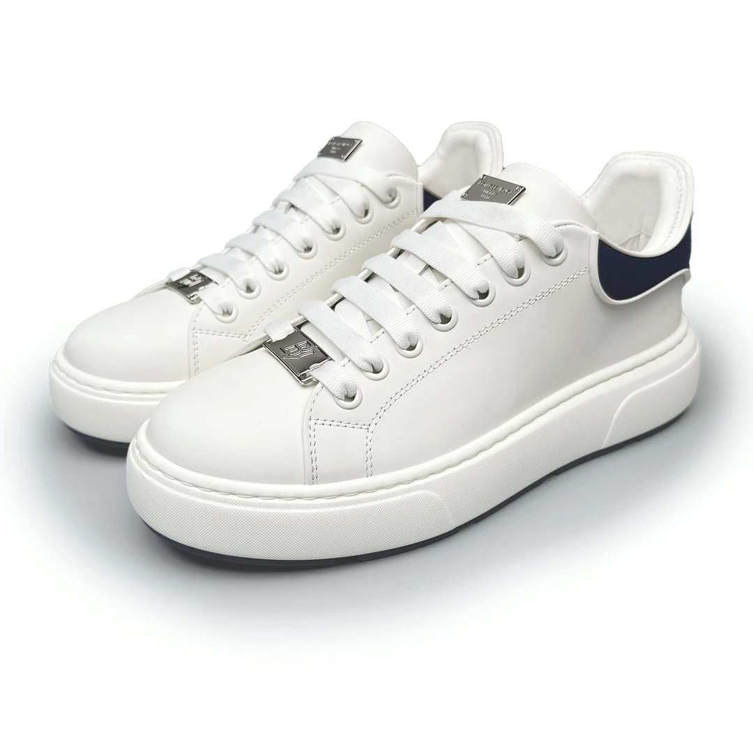 BIEUBRAYR/【春季新款】时尚百搭休闲舒适休闲低帮运动板鞋轻奢男鞋