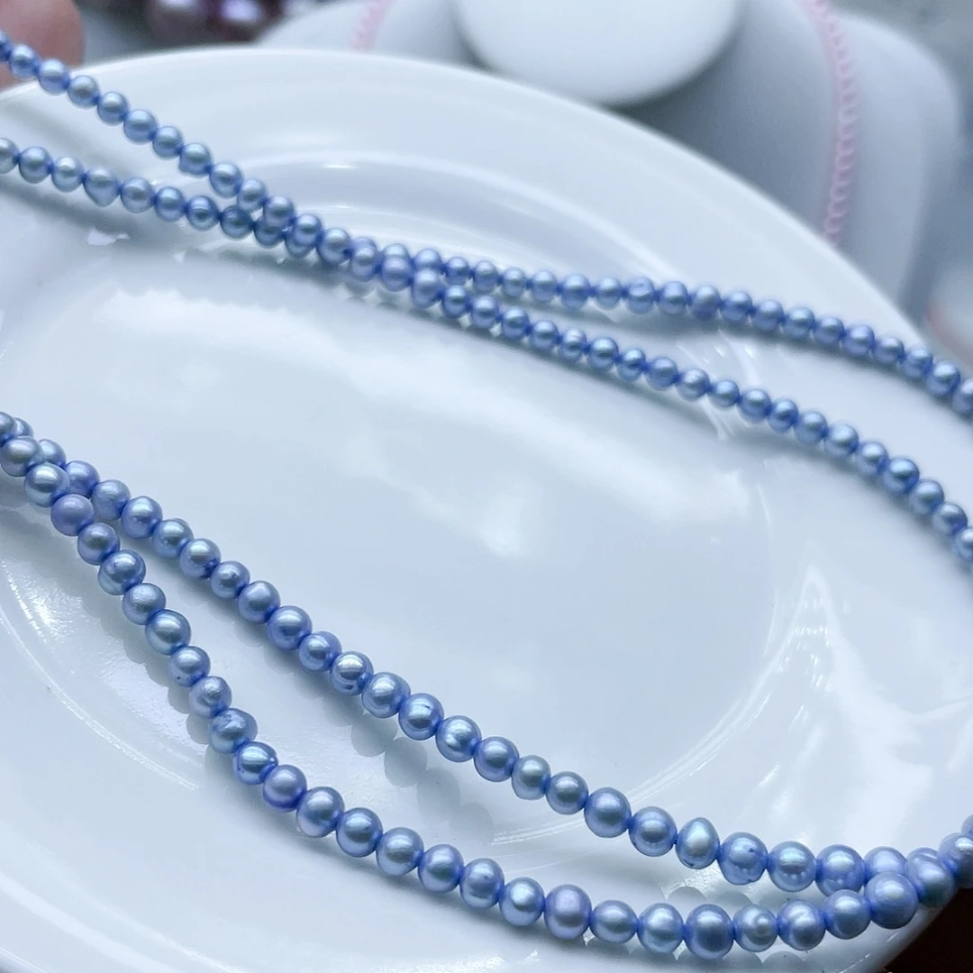 淡水珍珠颈饰钛钢