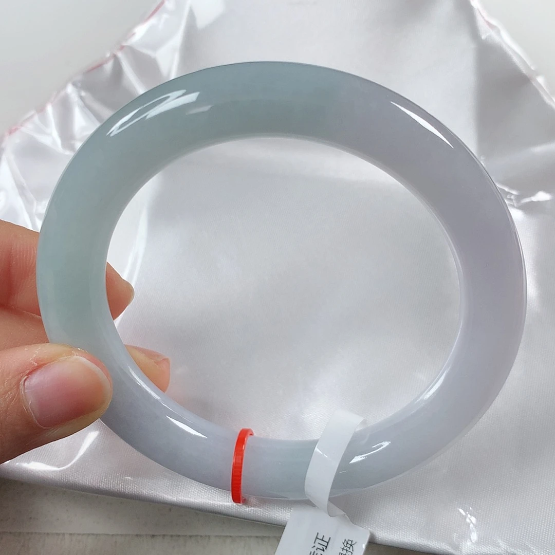 翡翠手镯未镶嵌 圆条①⑦⑨