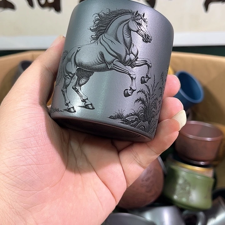 茶杯紫砂全手工紫砂主人杯