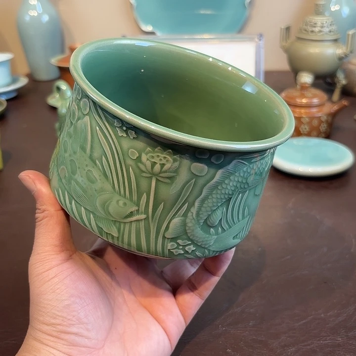 瓷片龙泉青瓷福利青瓷