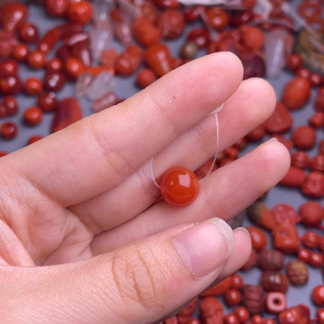 【闪购商品】南红玛瑙未镶嵌配饰10荷*