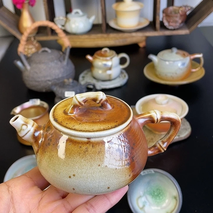 燃薪柴烧茶器精品壶
