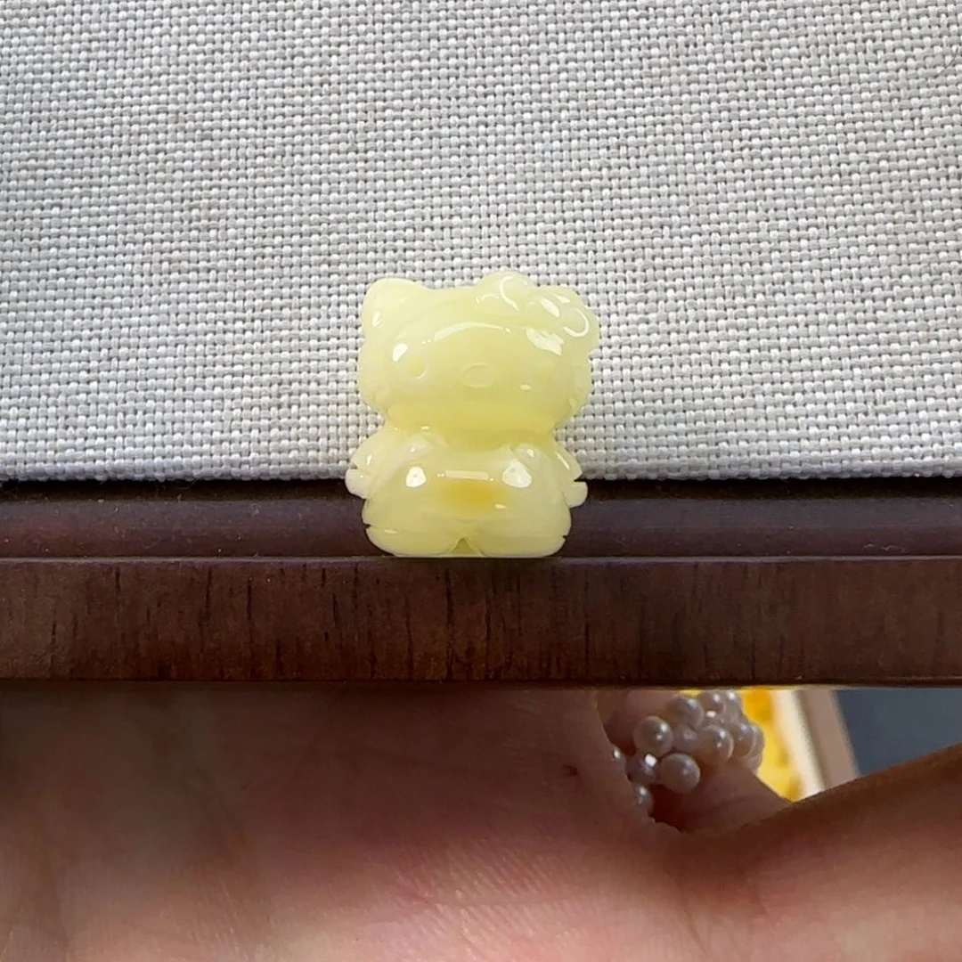 裸石琥珀未镶嵌小***悄琥珀