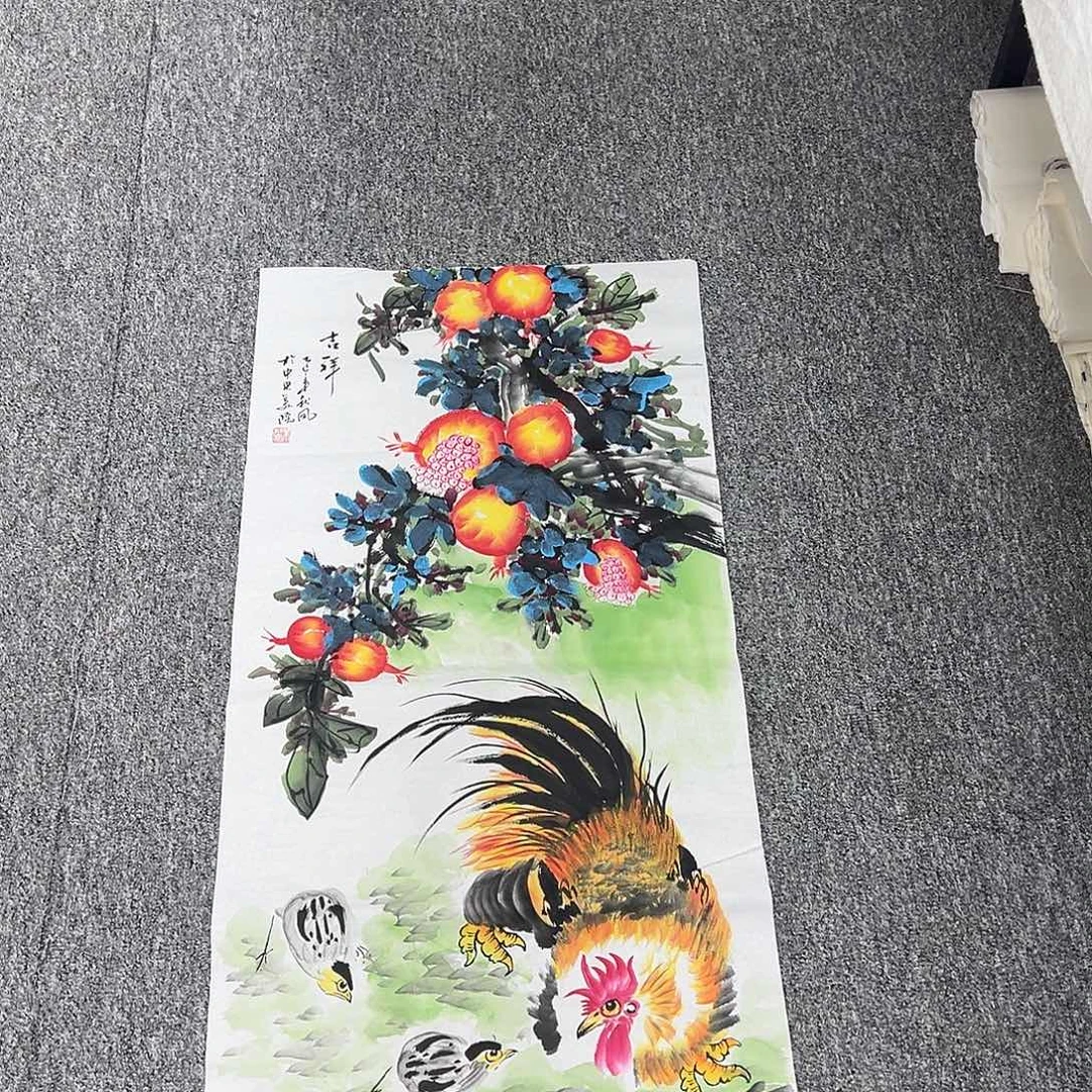 国画国画纯手绘作品