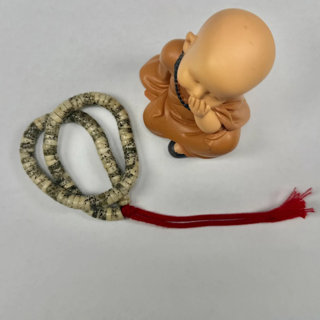 海南薄切石玉料手持文玩6mm