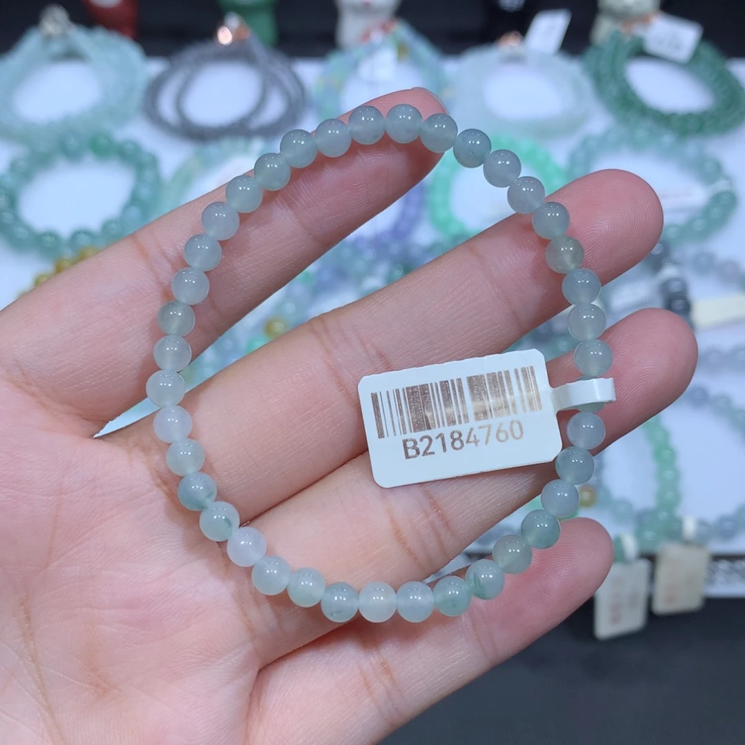 未镶嵌手串翡翠天然