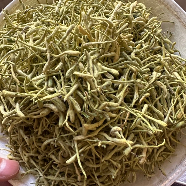 精选金银花带毛绒无硫