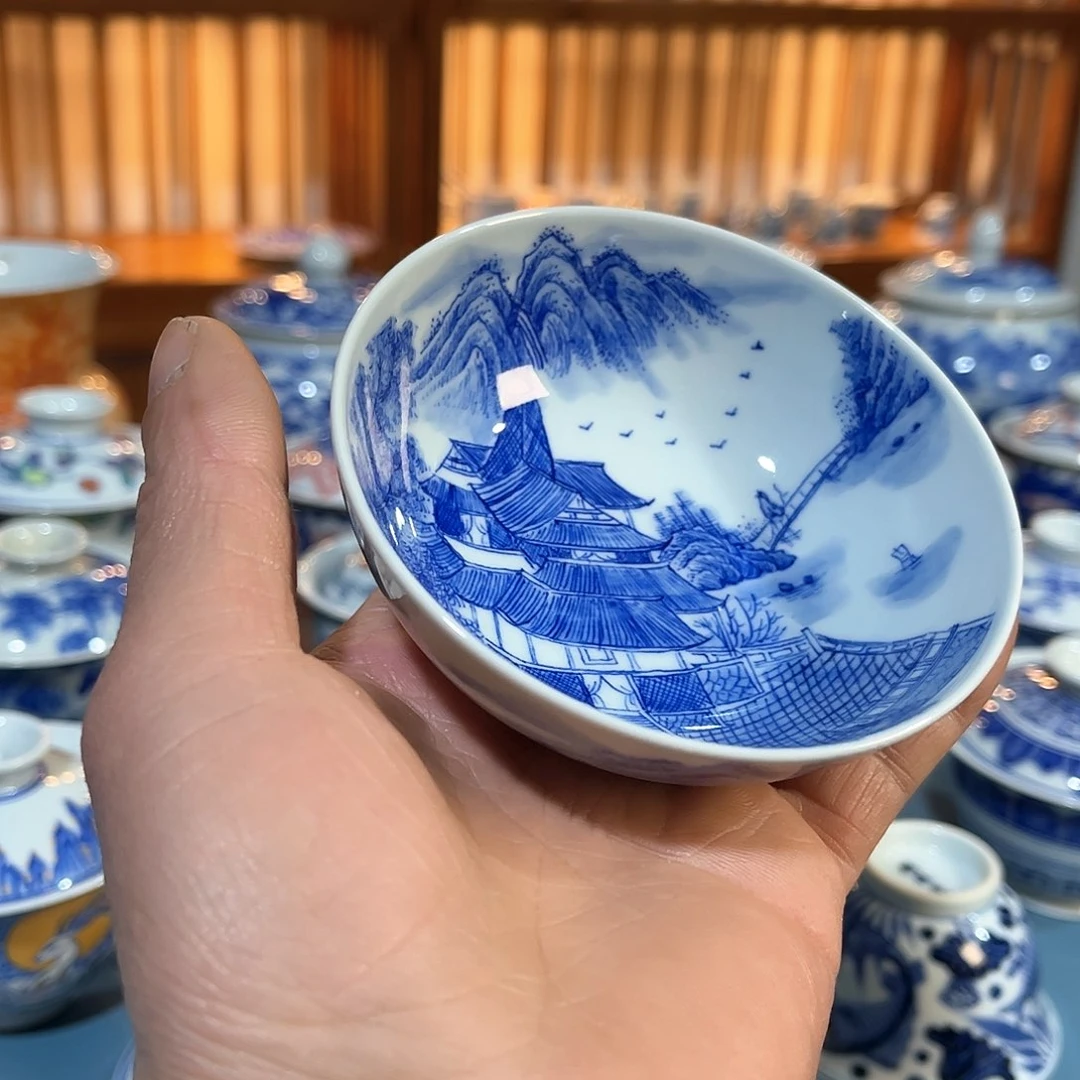 錡镇堂手工手绘杯