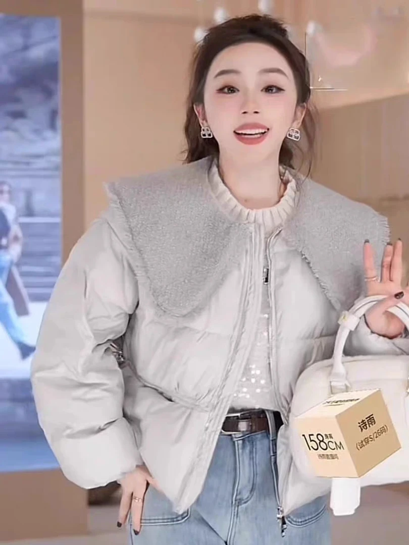 A小香大方领双拉链外套0205