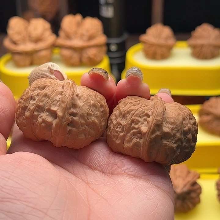 文玩核桃吊坠南瓜墩 全品