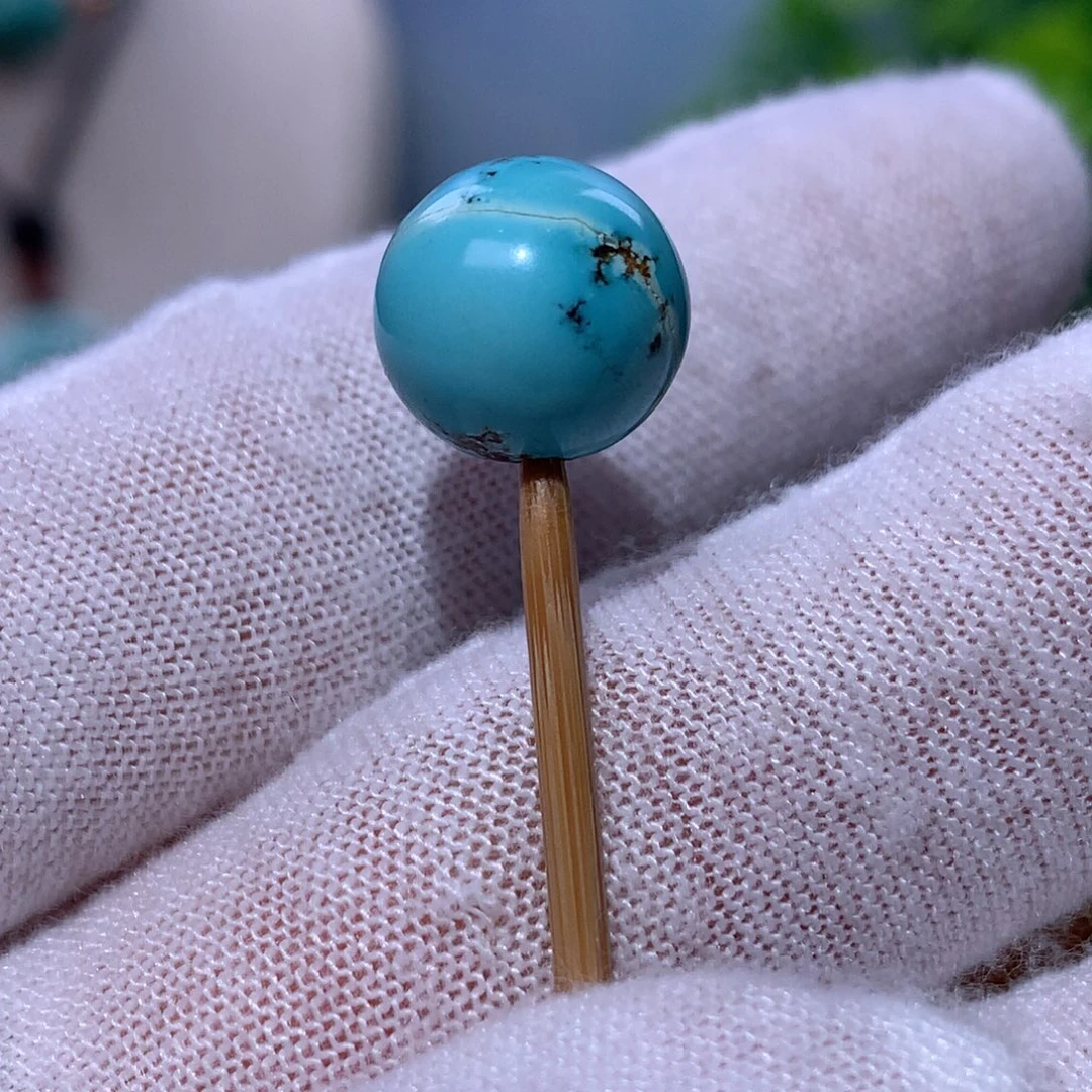 幸***者绿松石未镶嵌珠宝奇石