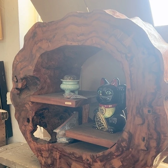 木中古工艺品摆件