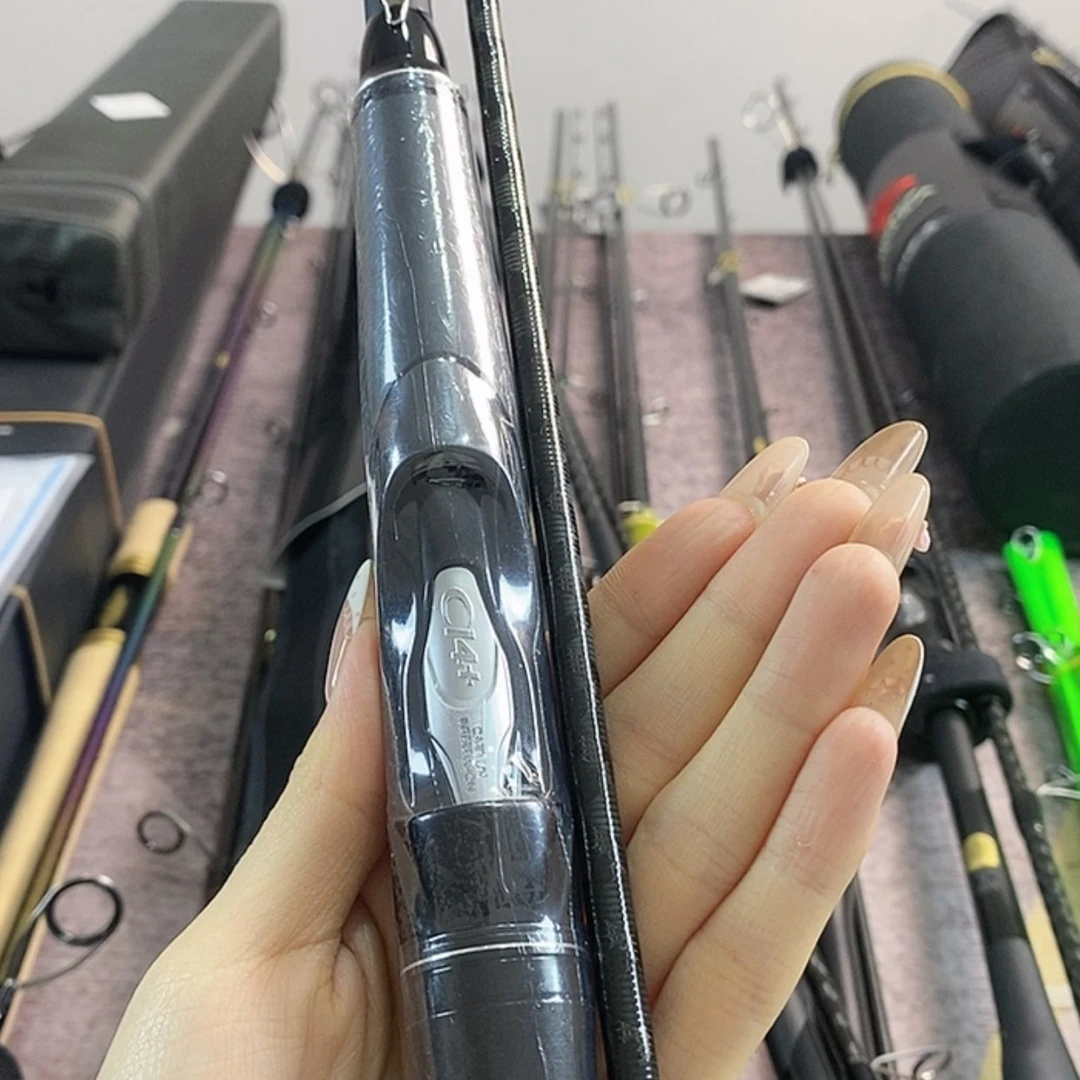 【闪购商品】2.4m碳素我***神两节路亚杆