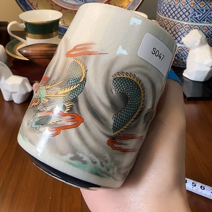 瓷S047 大号手握杯 可拍