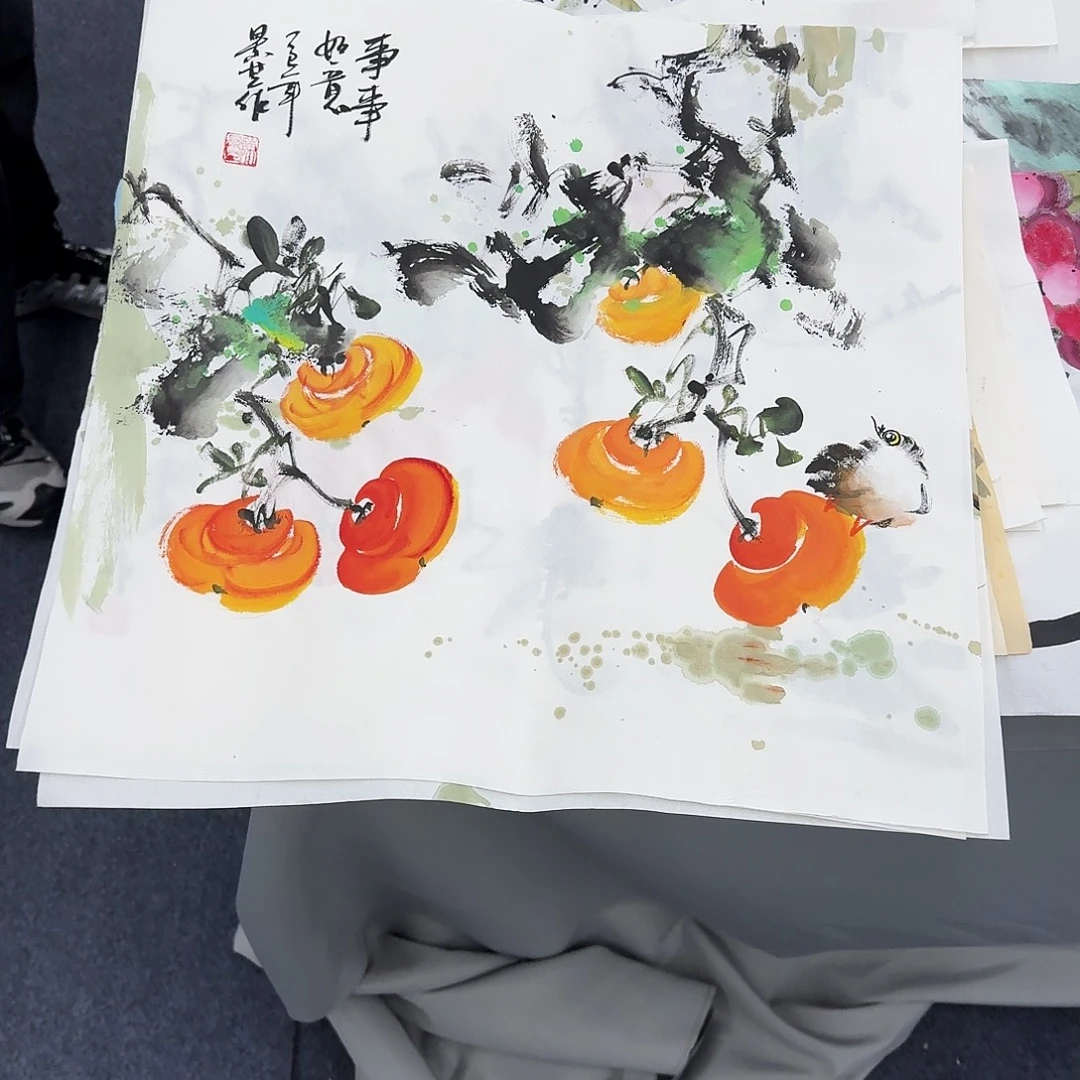 国画纯手绘作品欣赏