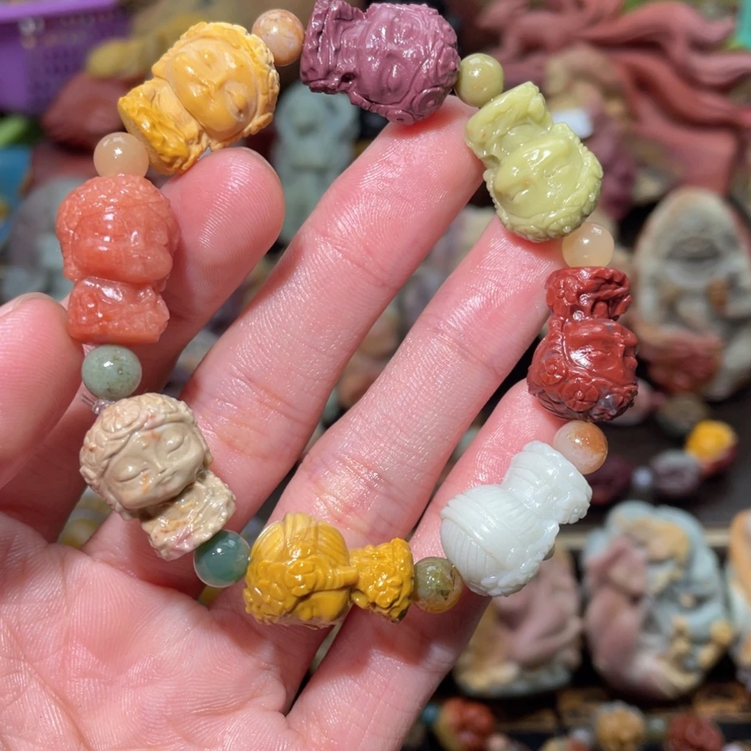 石英质玉未镶嵌手链