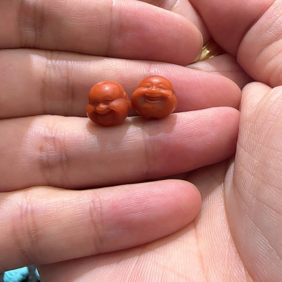 南红玛瑙配饰未镶嵌