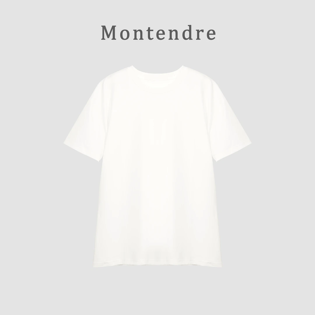 【表姐家】夏季新款 M 圆领索罗娜凉感男士短袖精梳棉休闲T恤