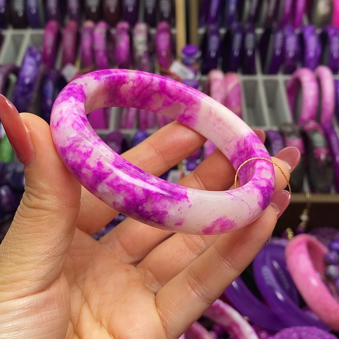 小***琳珐琅非金属奶昔手镯一只