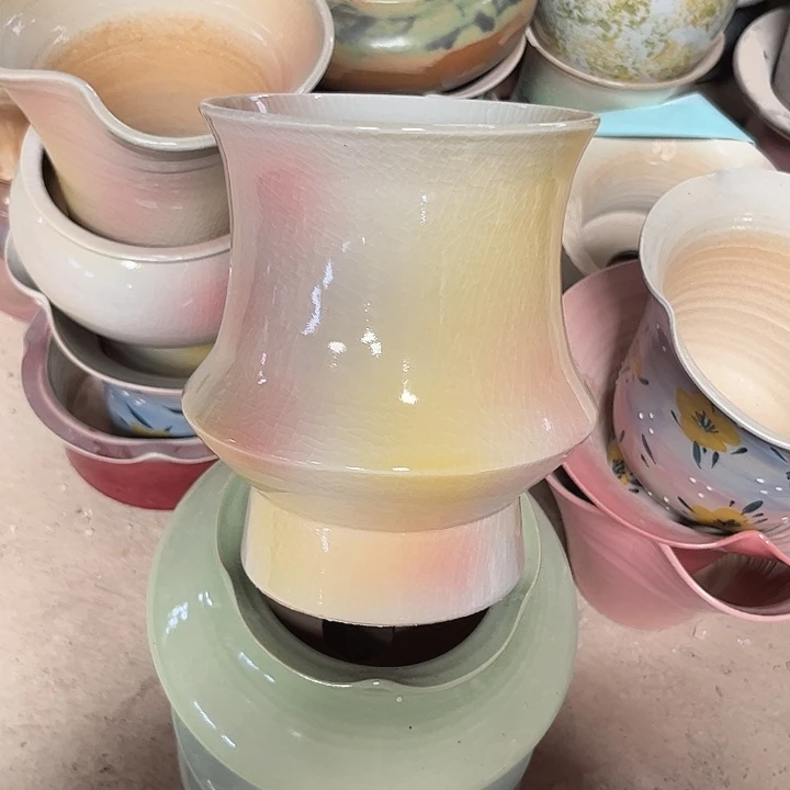 瓶口11高16 景德镇陶瓷满29包邮