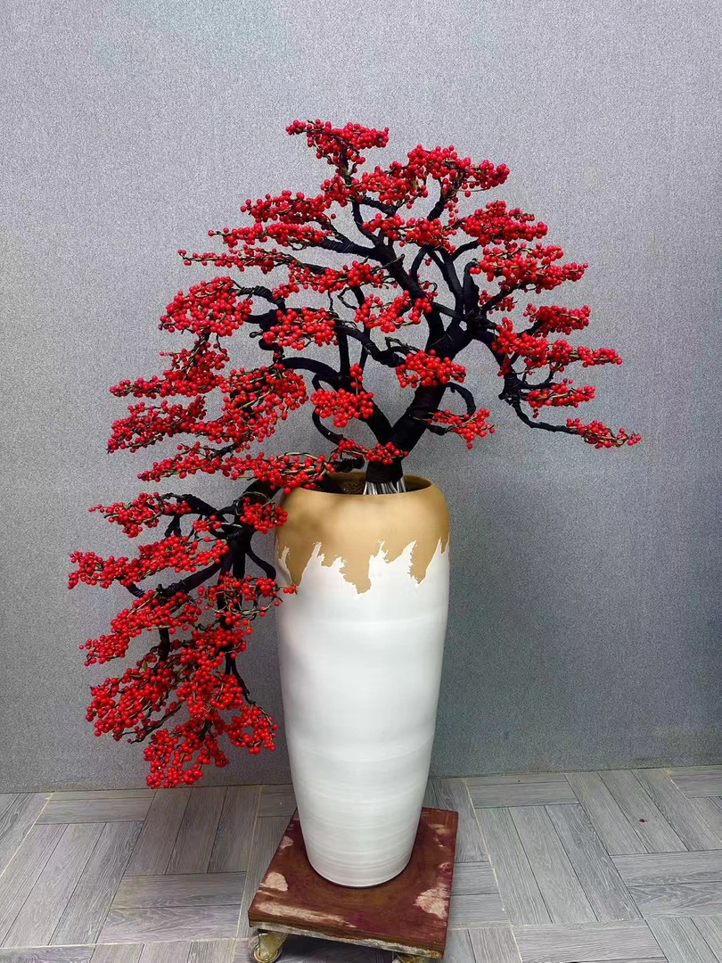 【北美冬青】大型落地摆放高端陶瓷盆栽一物一拍以直播间实物为准