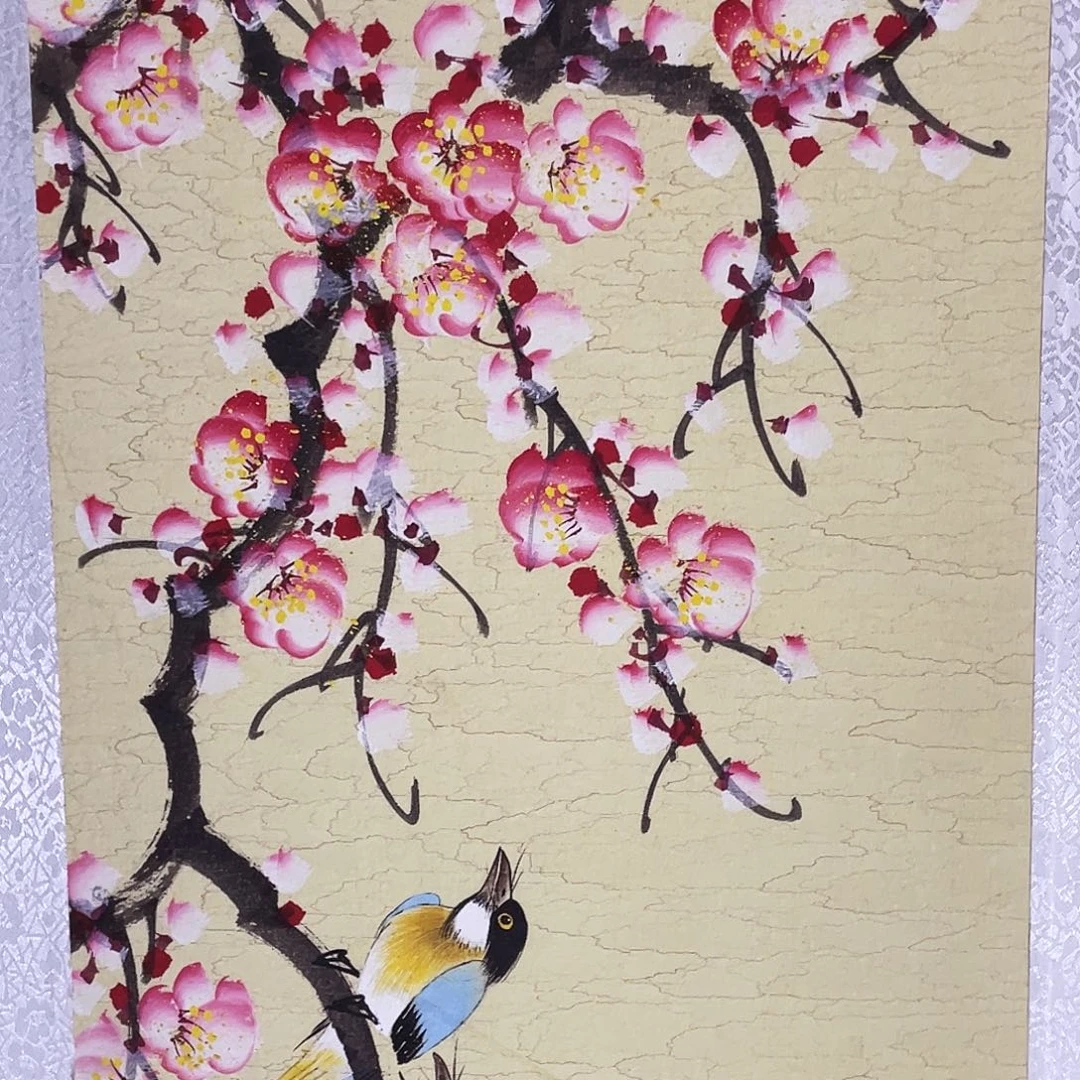 国画w老师手笔手绘作品