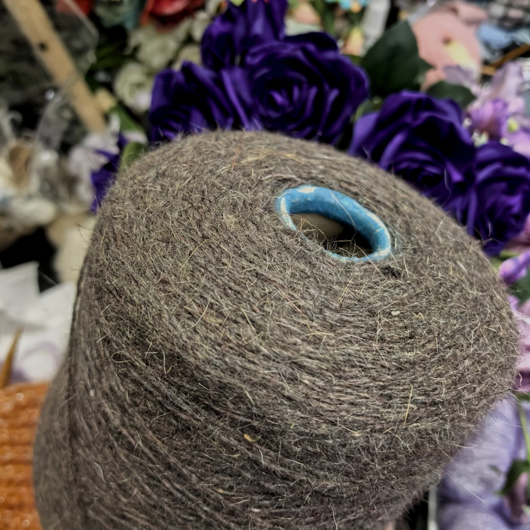 小美毛线手工编织长毛貂进口外贸貂毛毛线毛线