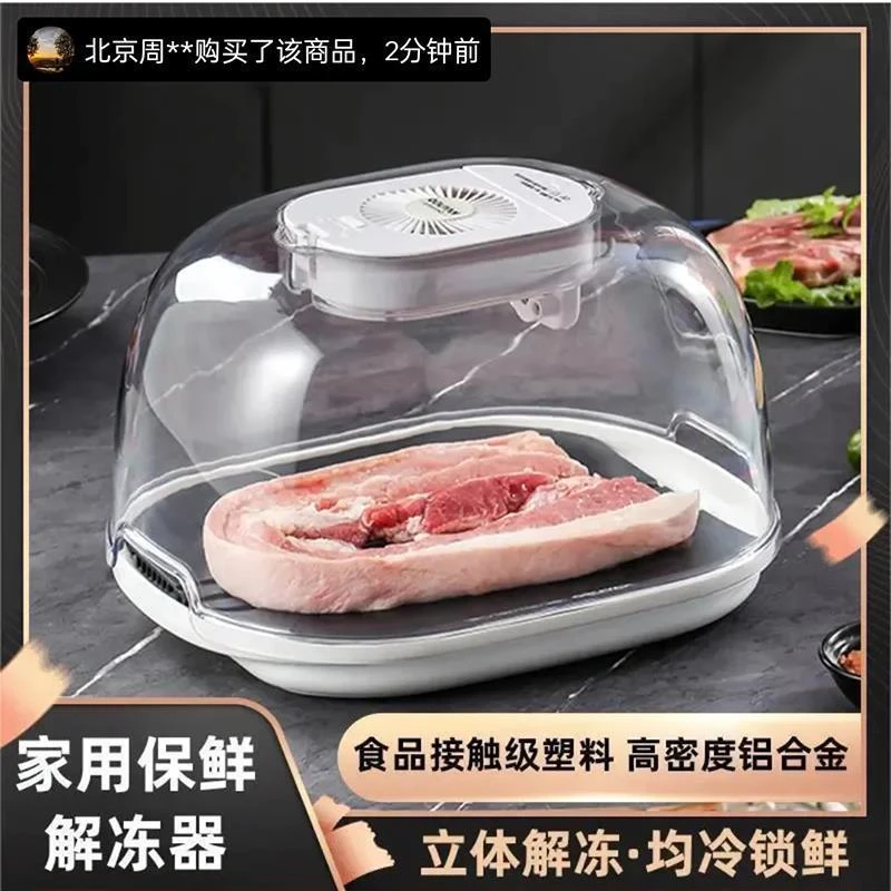 德国多功能解冻神器家用食物快速化冻保鲜机洲里四合一解冻机