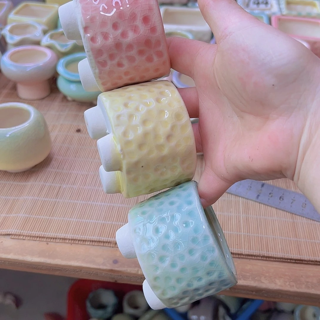 陶瓷花盆当场满12包邮