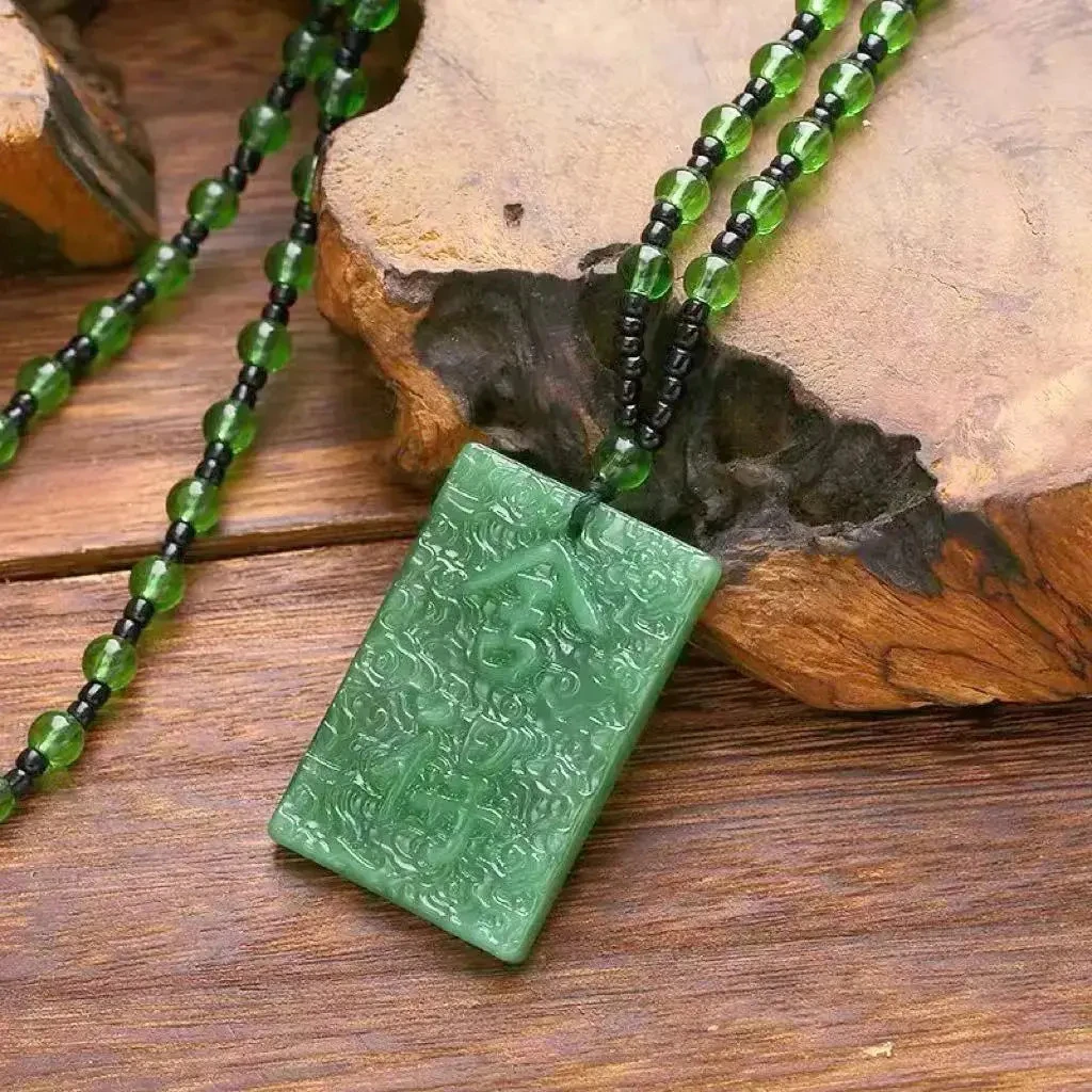 非金属玻璃吊坠 吊坠复古/宫廷白色圆形绿色舍得吊坠