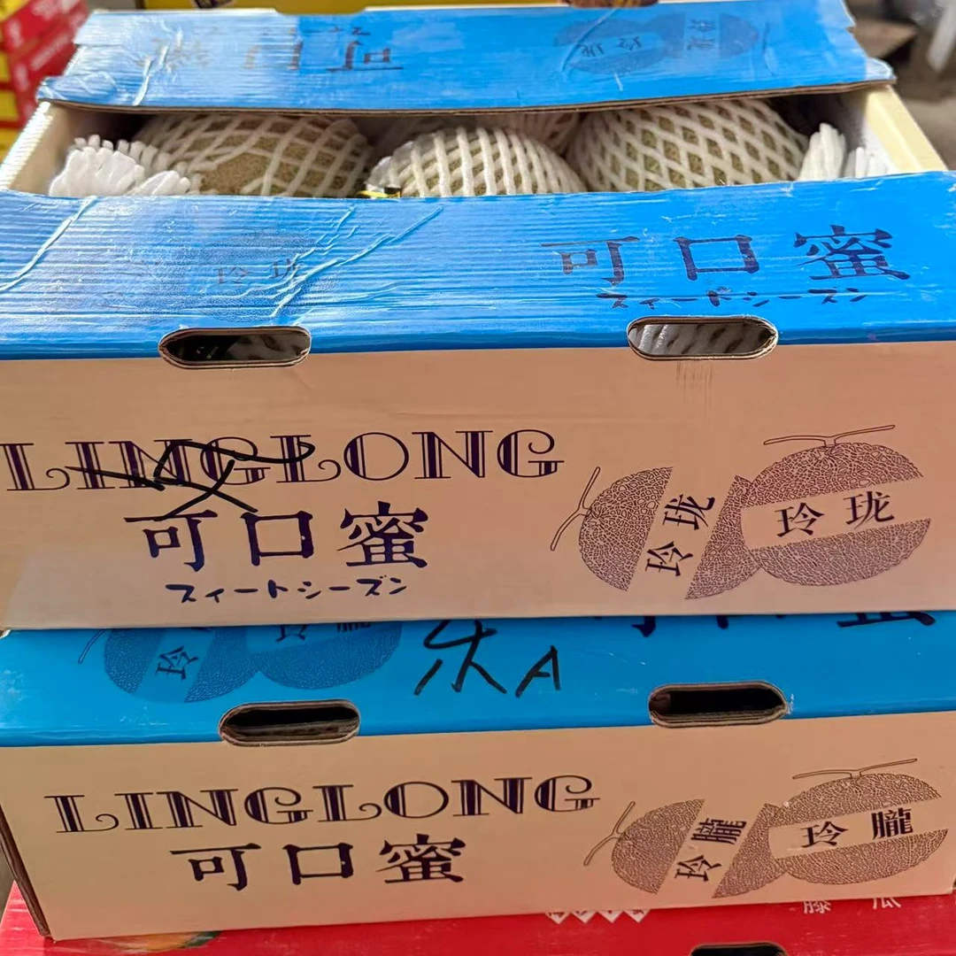 【次日达】牛三哈密瓜整箱5颗装