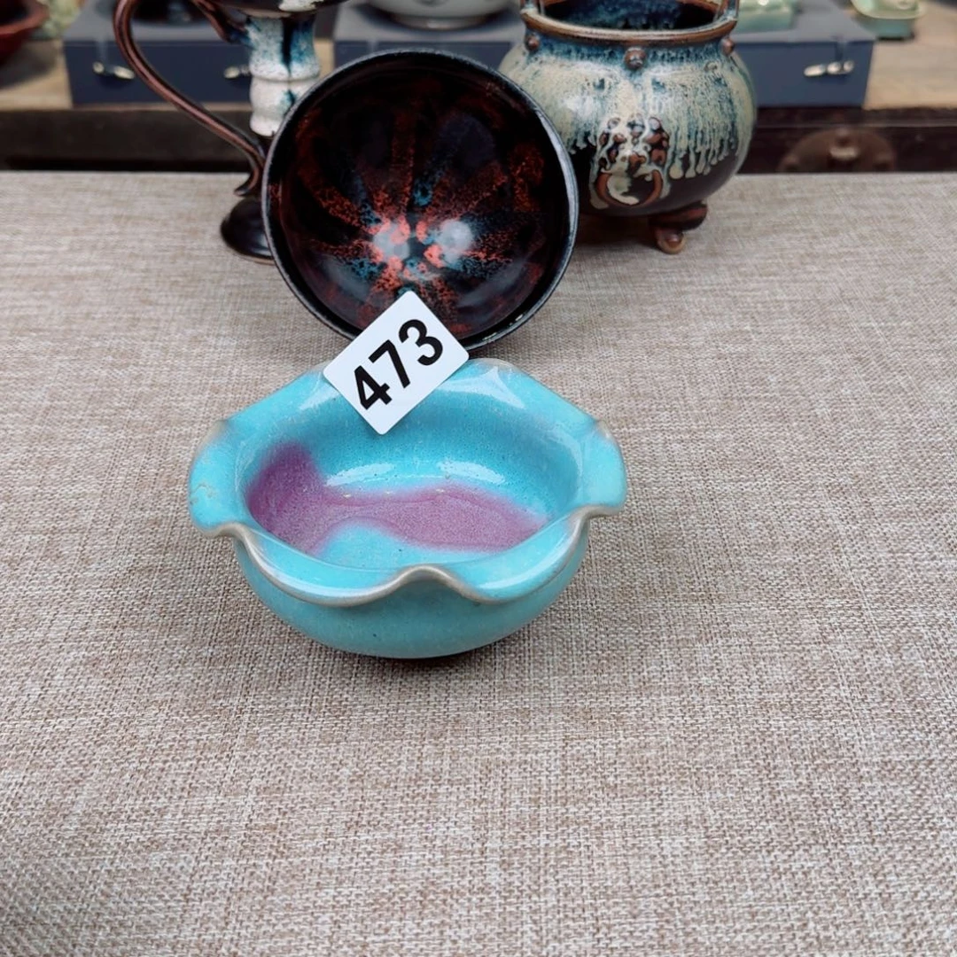 摆件陶瓷旧藏摆件