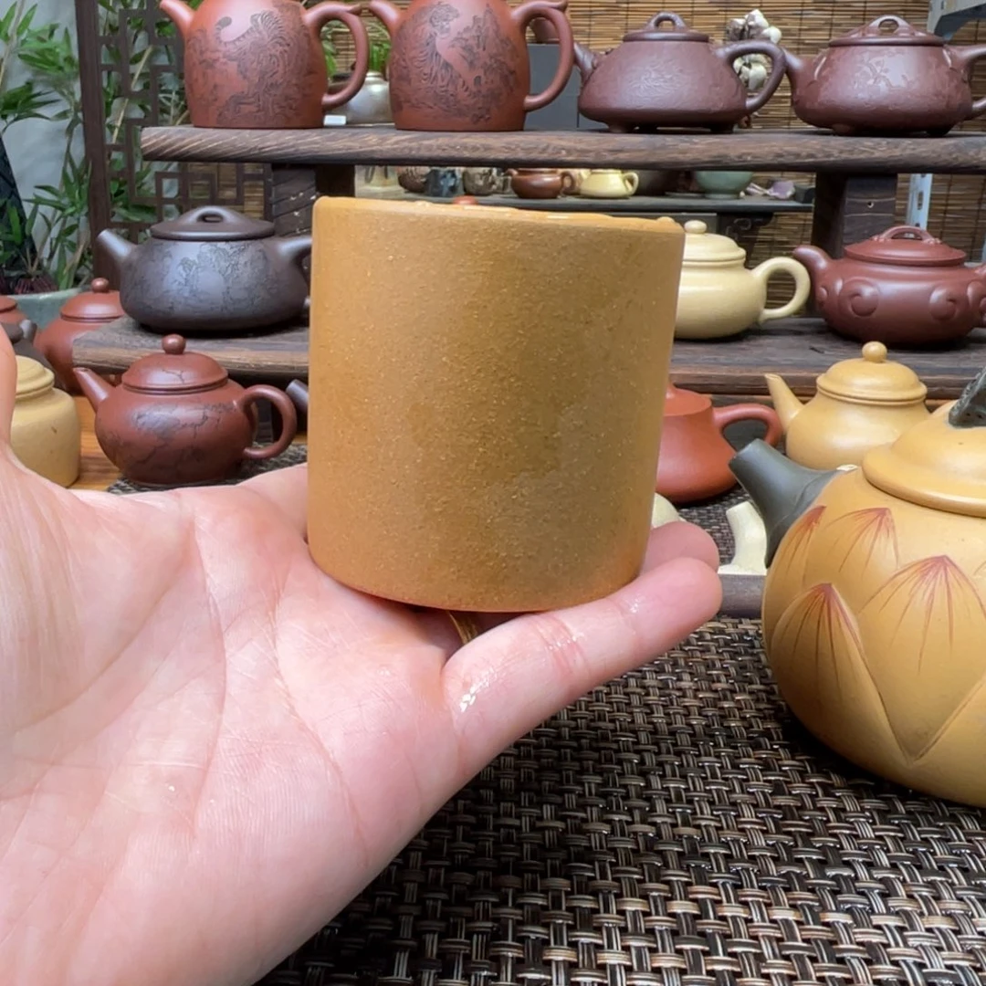 紫砂茶壶宜兴原矿紫砂手工制120
