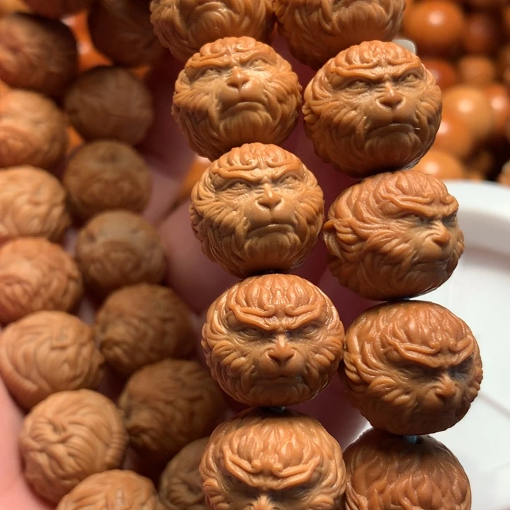 【闪购商品】猴头核桃手串步*云悟空
