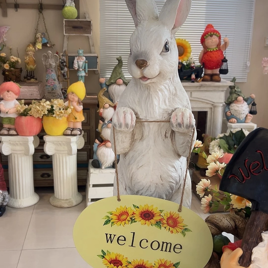 花园摆件红红火火