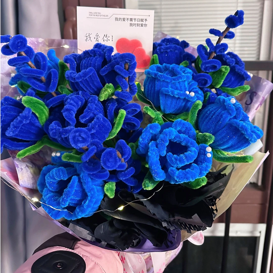 情人节玫瑰花蓝色妖姬戴安娜尤加利送女友闺蜜礼物