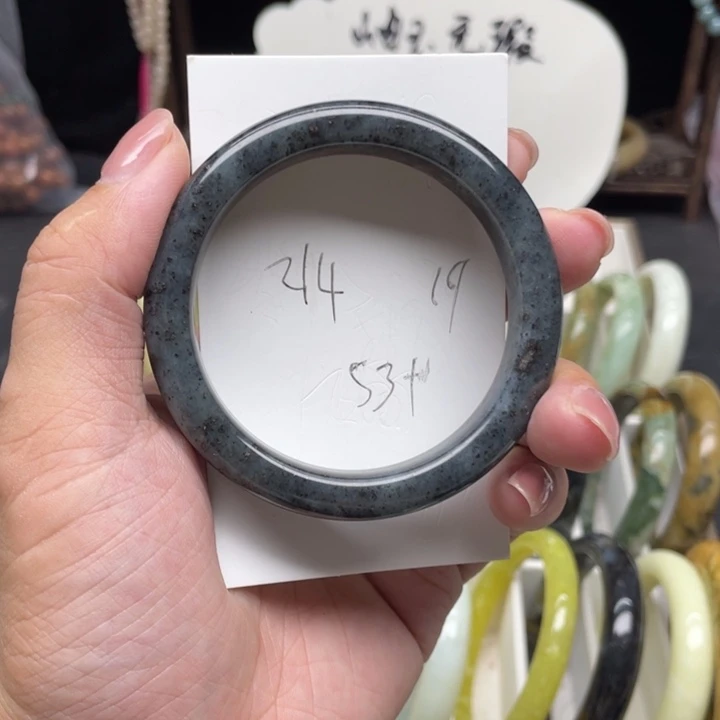 呓***灬未镶嵌蛇纹石玉手镯