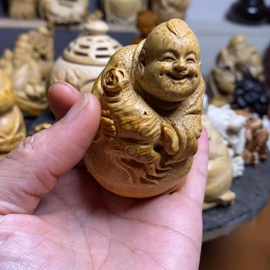 福***缘竹手工制作摆件手把新品漏价