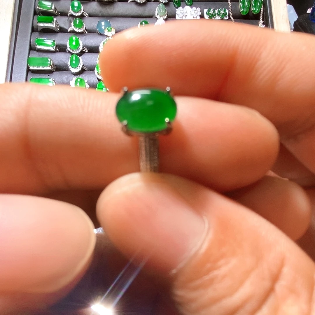 未镶嵌戒指翡翠12