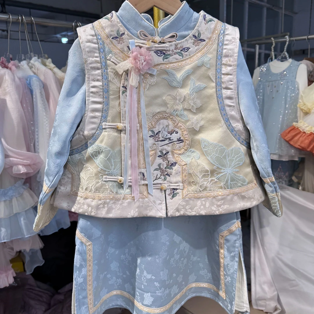 霜月格格服汉服连衣裙秋季新款连衣裙2025高货