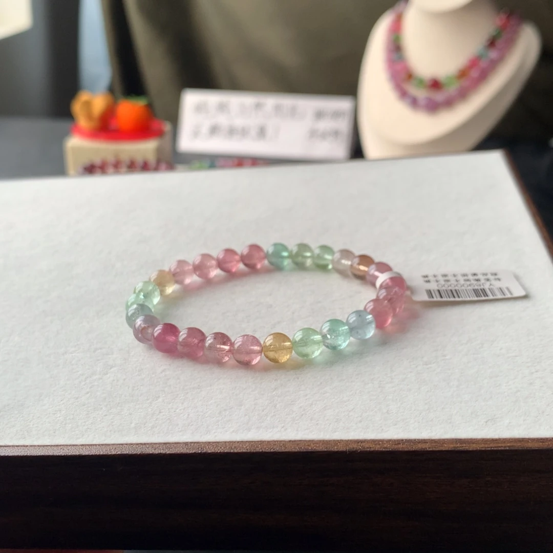 未镶嵌手链碧玺碧玺