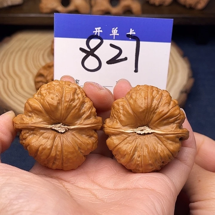 把件文玩核桃南瓜墩45尺无刀