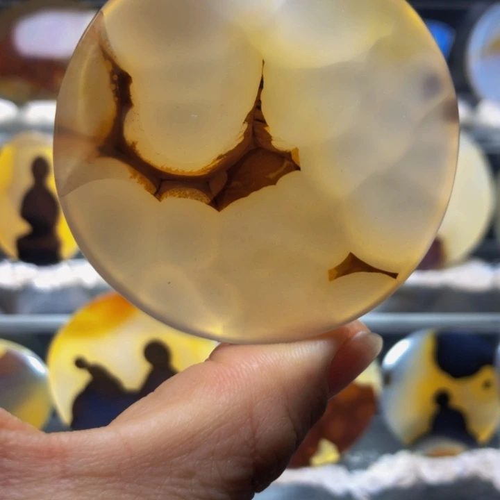 合金玛瑙/玉髓珠宝奇石19有瑕